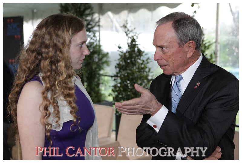 Mayor Michael Bloomberg and Alice Markham Cantor