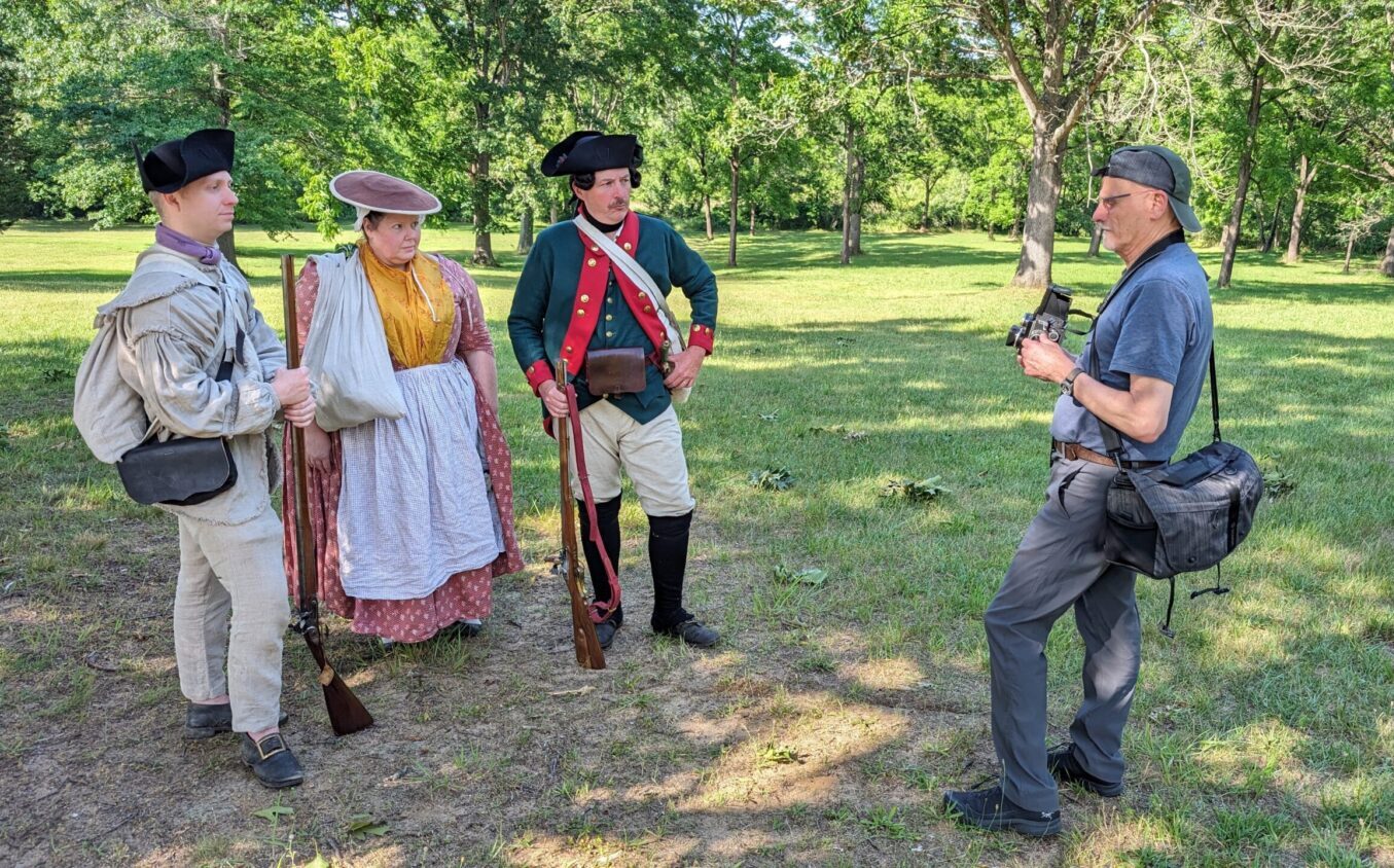 BTS Rev War Reenactment