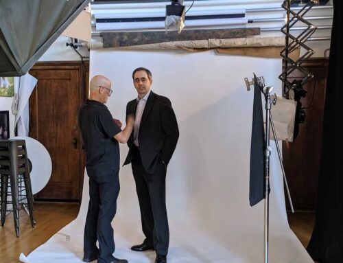 What is the purpose of a headshot?