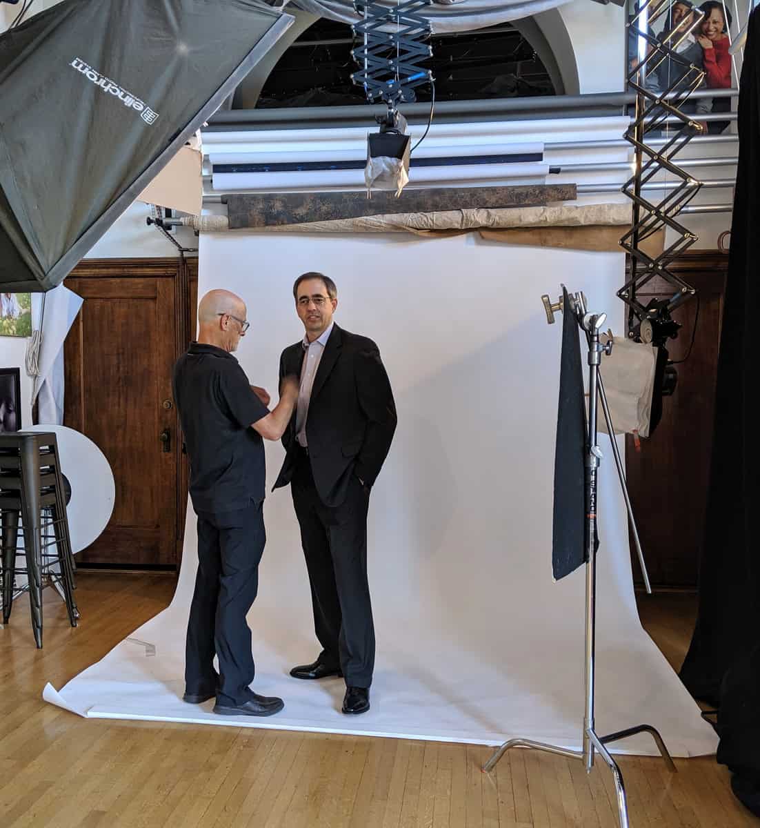 BTS Headshots in Verona studio