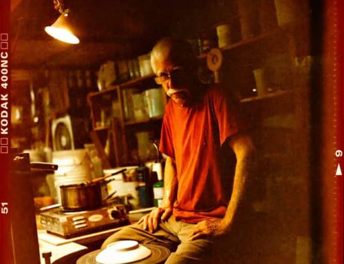 Dan Weaver in his Maine studio