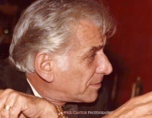 Leonard Bernstein by PHIL CANTOR