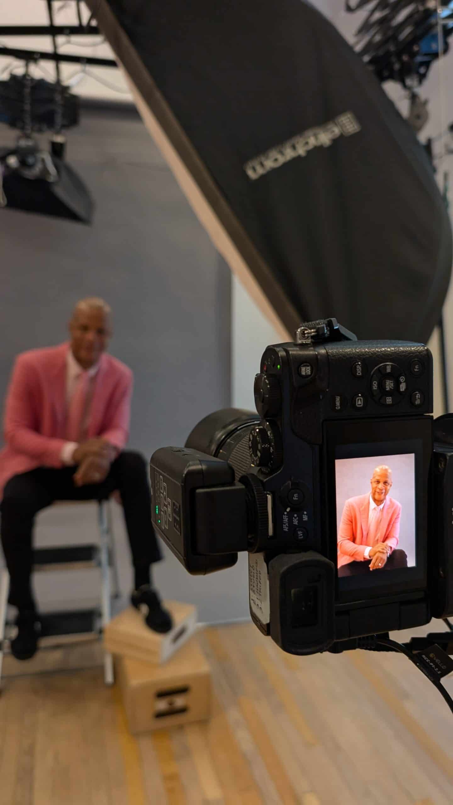 BTS studio photo session