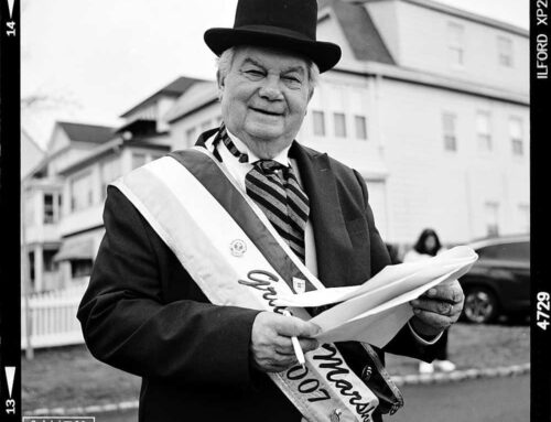 St. Patrick’s Day Parade in a small town