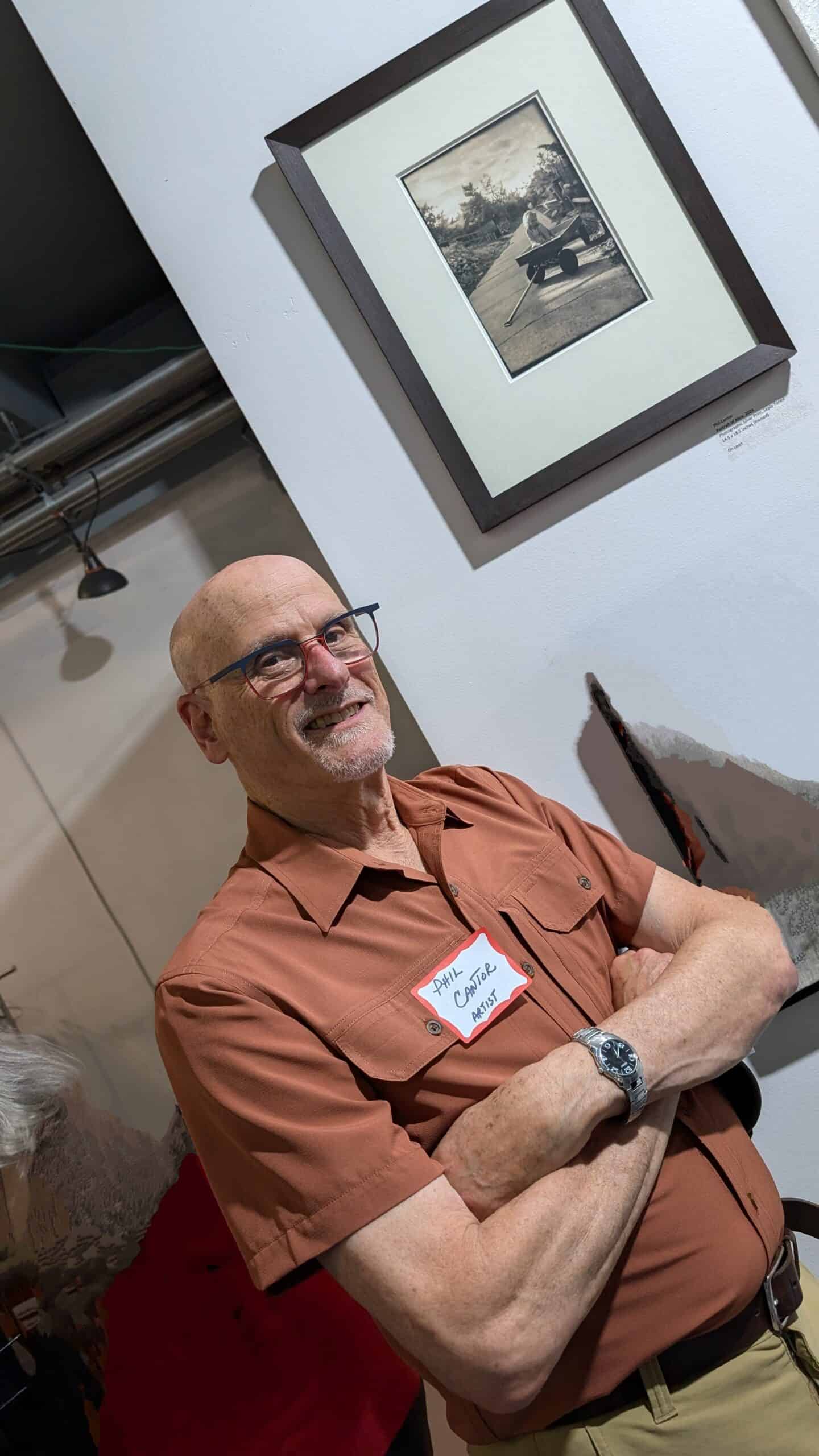 Cantor at Studio Montclair opening